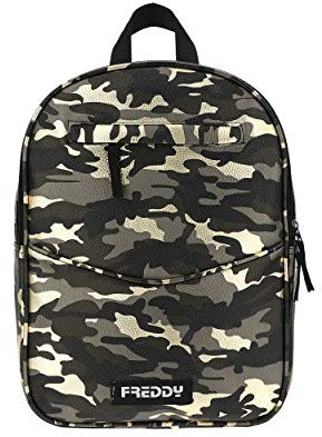 FREDDY PUPACKC Rucksack NNGO Schwarz Tarnmuster Einheitsgröße