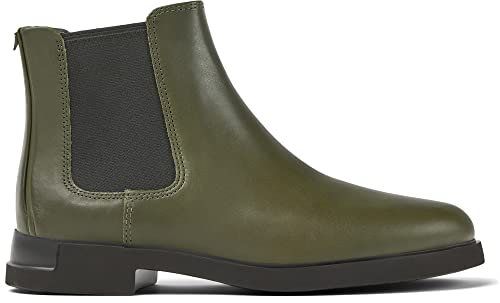 Camper Femme Iman K400299 Bottines Chelsea, Vert foncé 019, 42 EU