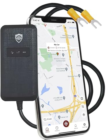 SafeTag Volt – Echtzeit-GPS-Tracker – Tracker für Transporter, Motorräder, Wohnwagen, Reisebusse und Autos–9–48V, Selbstinstallation inklusive SIM und Daten, 7-tägige kostenlose Testversion…