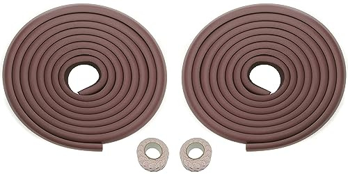 TUKA 32.8ft / 10M Edge Guard Extra Thick, L-Shaped Premium Foam Edge Protection Childproofing, Child Senior Baby Safety | Anti Collision Strip Protector Edge, 2x5m, TKD7000 Maroon/Burgundy