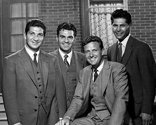 Foto The Untouchables (TV) Nikolaus Georgiade, Paul Picerni, Robert Stack, Abel Fernandez, 25,4 x 20,3 cm