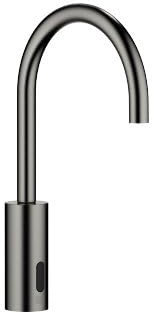 Dornbracht Meta Waschtischarmatur, Batterie-/Netzbetrieb, Ausladung 165mm, 44521660, Farbe: Dark Platinum matt