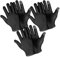 Sibba 3 Pairs Moisturizing Gloves Overnight, Touch Screen Gloves White Cotton Gloves for Dry Hands Eczema, Hand Spa Treatment Gloves for Repair Rough Cracked Dry Chapped Hands Skin, Inspection Gloves
