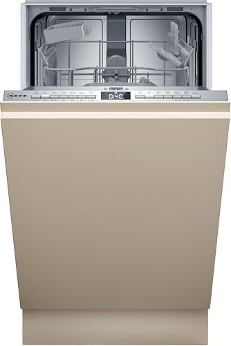 NEFF S855EKX33E, N 50, Smarter Geschirrspüler Vollintegriert, 45 cm, Besteckschublade, Flex I Korbsystem, Favoriten Programm, starke Reinigungsleistung, Open Dry automatische Türöffnung, Aqua Stop