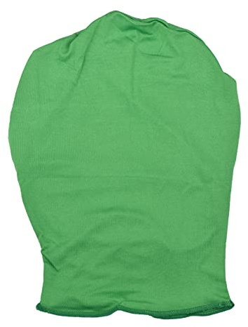 ZASCHMOY Greenscreen Haube, Unsichtbare Effekte Grüne Chroma Key Maske, Hintergrund Chroma Keying Augenmaske für Videoaufnahmen und produktion (Grün)