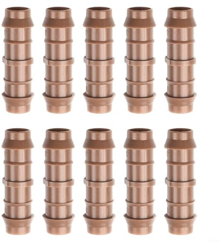Drip Irrigation Connector Kit For 1/2 Irrigation Tubing, Soaker Hose, Or Sprinkler Line For Raised Garden Beds, Residential Setups