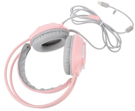 Artibetter Casque De Stéréo avec Microphone Réducteur De Bruit Écouteurs pour Pc Et Consoles Design Élégant Et Confortable