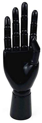 Nishiyuenyi Holz Holz Künstler Artikulierte Hand Schaufensterpuppe Modell Schmuck Display