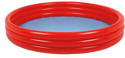 Aqua Rite Kids Paddling Pool – 3 Ring Inflatable Garden Pool for Toddlers | Outdoor Round Swimming Tub | Easy to Inflate & Store | Summer Water Fun (122 x 25 cm)