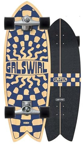 Carver Surfskate CX Raw 29,25 Zoll Swirlcheck, mehrfarbig