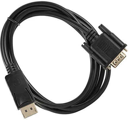 DOITOOL 1.8m Cable De Conversión Vga De Conector Chapado para Conectar Displayport Vga Computadoras y Monitores