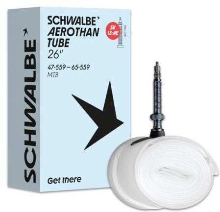 Schwalbe Aerothan Schlauch – Fahrradschläuche für Urban, MTB, Race und Touring Fahrräder – Fahrradschlauch aus TPU – Made in Germany