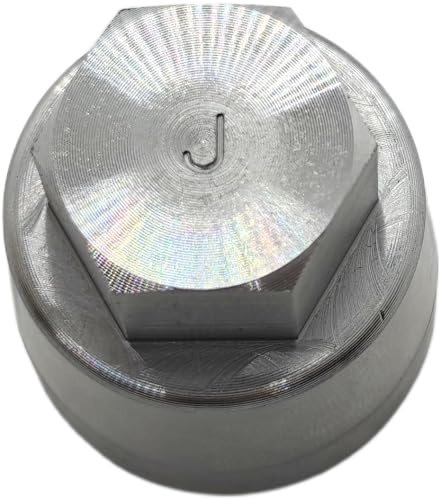 Partsdealers® Genuine Locking Wheel Nut Key (Type A to W) for Discovery 3, Discovery 4, Discovery 5 Range Rover L322, Range Rover Sport OEM Replacement Wheel Lock Key (Type J)