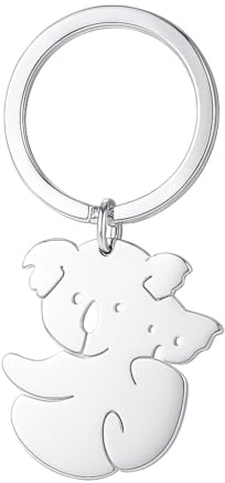 Porte-Clés Koala, Porte-Cléf Animal de Sac pour Femmes | Cadeaux de Porte-Clé Mignons avec Figurine Animaux Ajourée pour Un Adorable Passionné de Choses