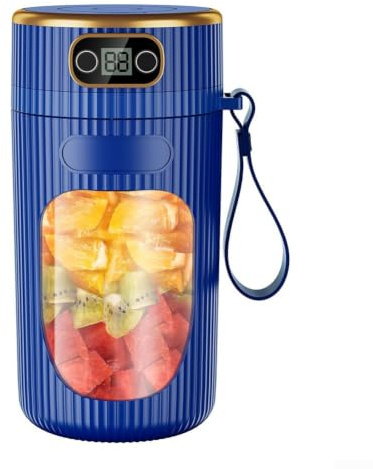 Mixeur sans fil portable rechargeable personnel pour jus de fruits, glace sans fil pour mini presse-agrumes de voyage 530 ml (1)