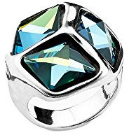 Ring Eins von 50 ANI0541AZUMTL0L Silver Woman Cube Eimer