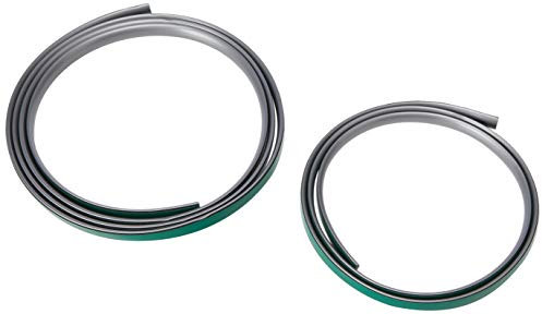 Quattroerre 19983 Profilo Argento Adesivo per Dam Paraurti Full Anteriore + Posteriore Alfa Giulietta con Biadesivo 3M APT