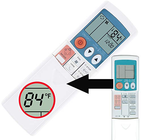 Mando a distancia de repuesto para aire acondicionado Mitsubishi Electric Mr Slim E02545426 MSH09TW MSH09TW-U1 MSH12TN MSH12TN-U1 MSH15TN MSH15TN-U1 MSH17TN MSH17TN-U1 MSZ09UN MSZ12UN MXZ30TN MXZ30TN.