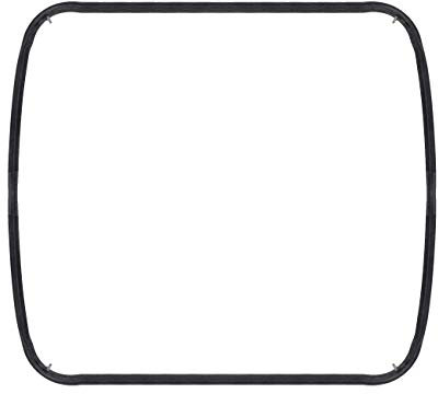 SPARES2GO Rubber Door Seal with Corner Retainer Clips for Rangemaster Toledo 90 110 Oven/Cooker