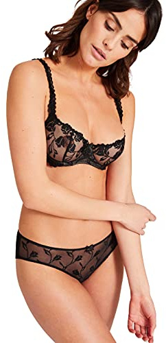 Aubade Damen Softessence Tangahschen, Schwarz (Schwarz), S EU