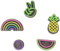 Crocs Unisex Fun 5 Pack Schuhanhänger, LED-Spaß