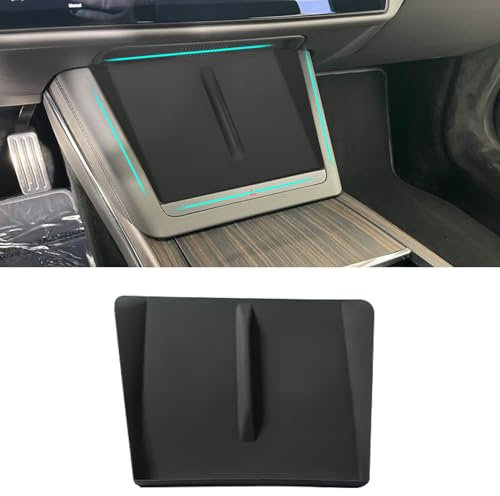 Yumzeco Compatible with 2021-2025 Tesla Model S Model X Wireless Charging Mat Silicone Mat,Center Console Charger Pad Fit for 2021 2022 2023 2024 2025 Tesla S X Accessories