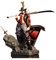 WANSHI One Piece Luffy Figur Dracule Mihawk, 15 cm PVC Actionfigur, Anime Figurine