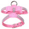 Hundegeschirr für kleine Hunde, Strass-Katzengeschirr mit Fliege, niedlich, ausgefallen, funkelnd, hübscher Kristalldiamant für kleine Haustiere, Yorkie, Chihuahua, Rosa, Größe S