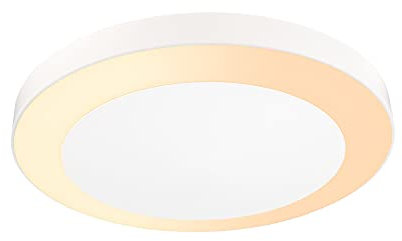 Paulmann 94527 LED Außenleuchte Smart Home Zigbee Deckenleuchte Circula IP44 Dämmerungs-/Bewegungssenso Tunable Warm 14W Outdoor 2200-3000K