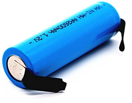 Batterie Ricaricabili Aa Batteria Ricaricabile 1.2V 2600Mah Aa Nimh Batteria Con Perni A Saldare Per Fai Da Te Rasoio Elettrico Spazzolino Da Denti Giocattoli
