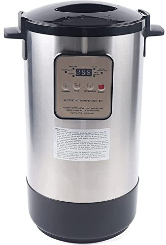 Yogurtera Automática De 12 L, Fermentador Multifunción con Función Inteligente De Control De Temperatura Y Tiempo De Conservación del Calor, para Yogur, Vino De Arroz, Masa, Vinagre De Frutas, Natto
