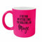 Wanky Candles Neon Coffee Mug Friend, Colleague Partner Rude Coffee Cup for Birthday Anniversary Sarcastic Joke Cup (If You Think My Attitude Stinks You Should Smell My Minge)
