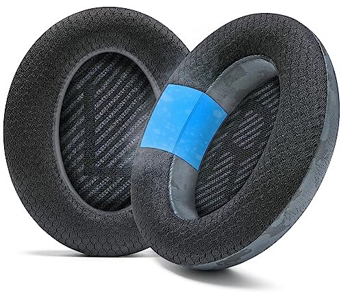 WC Freeze QC35 - Almohadillas de Gel refrigerante para Auriculares Bose QC35 y QC35ii (QuietComfort 35) y más | Tejido Deportivo Transpirable, Gel refrescante | Black Camo