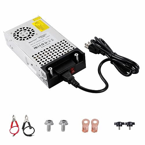 BOSYTRO Fuente de Alimentación 12V 30A 360W Transformador 220V a 12V Alimentación para Tiras LED, CCTV, Radio, Cámara, Instrumentos Electrónicos