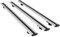 accessorypart Compatible avec Renault Kangoo 2 (X61) 2007-2020 Basic Model Barres de Toit Railing Porte-Bagages de Voiture Gris Aluminium 3 Barres