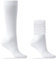 salbsever Calze bianche al ginocchio, da donna, casual, a maglia, per stivali, per sport tradizionali, taglie extra lunghe, da 9 a 11, per fitness, yoga, allenamento, ginnastica e benessere, bianco,