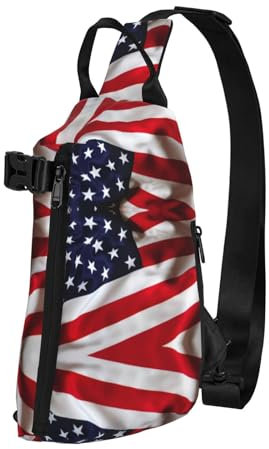 Unisex Sling-Rucksack, Umhängetasche, Umhängetasche, Damen, Herren, Reisen, Tagesrucksack, Sport, Brusttasche, Farbe7, One size