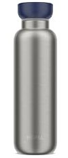Mepal - Isolierflasche Ellipse - Doppelwandige Thermo Wasserflasche - Thermosflasche für Unterwegs - 12 Stunden heiß & 24 Stunden kalt - Edelstahl - 500 ml - Vivid blue