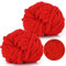 Dicke Wolle zum Häkeln 250gx2, Chunky Yarn Wolle Rot, Super Soft Chunky Wolle, Dicke Wolle zum Handstricken, Armstricken Wolle Flauschig zum Häkeln Decke, Schals, Mützen, Zierkissen