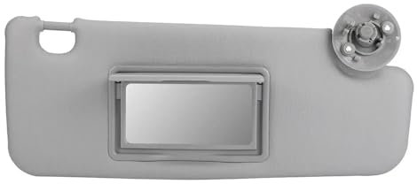 Sonnenblende Für Chevrolet Für Sonic Für Spark Für Cruze Für Aveo 2009-2022 1/2X Sonnenblende Mit Spiegel Visier Sonnenschutz Links Rechts Sonnenschirm Auto-Sonnenblende(Right Side)