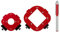 UNTERING Router Angolo Raggio Modello Router Radius Jigs Alluminio Router Modelli per la Lavorazione Del Legno Router Angolo Maschere Router Template