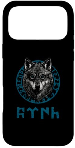 Hülle für iPhone 17 Pro Max Türk Style - Bozkurt (Wolf) Ornament Göktürk Design