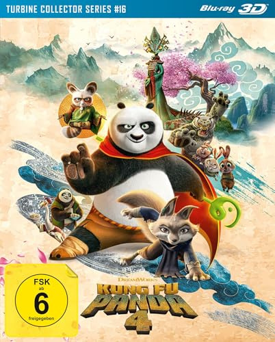 Kung Fu Panda 4 - 3D - Turbine Collector Series #16 (Blu-ray