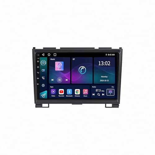 Radio Macchina Touch Screen per Geely CK 2008-2016 Bluetooth, Ips Touchscreen Radio con Siri/Vocale/Gps Navigazione/Musica Online/Mirror Link, Telecamera, 4 Nucleo 2G+32G