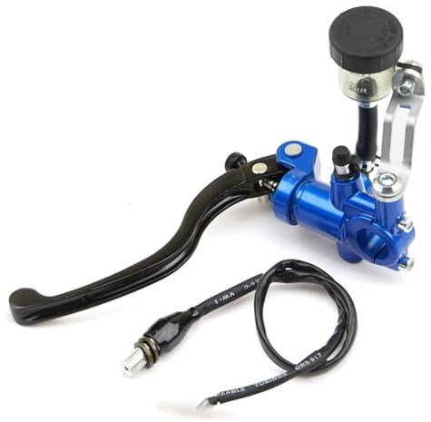 Pompa Freno Idraulica Per Motocicletta 17.5x18mm Pistone Pompa Freno Moto Cutch Perch Idraulica Cilindro Maestro Leva Adatta Per Suzuki Moto Pompa freno frizione
