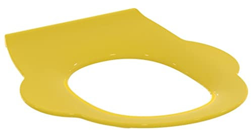 Siège de toilette Ideal Standard S454279 Original Contour 21 pour écoles, anneau de siège uniquement, jaune