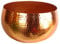 Leaf Metal Planter Staight Edge Blumentopf aus Metall, gehämmert, kupferfarben, gerader Rand, 30 x 20 cm, Kupfer, 30cm x 20cm
