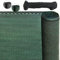 BB Sport Brise Vue Pare-Vue 150 g/m² y Compris cordelette en Nylon résistant aux UV aux déchirures et au Vent, Taille:1m x 10m, Couleur:Vert