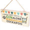 A Woman Cannot Survive On Gin Alone She Also Needs A Cockapoo - Dogs & Gin Sign