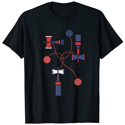 Kendama Spiel Spieler Japanischer Trick Sport T-Shirt